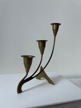 Load image into Gallery viewer, 1970s Brass Candelabra
