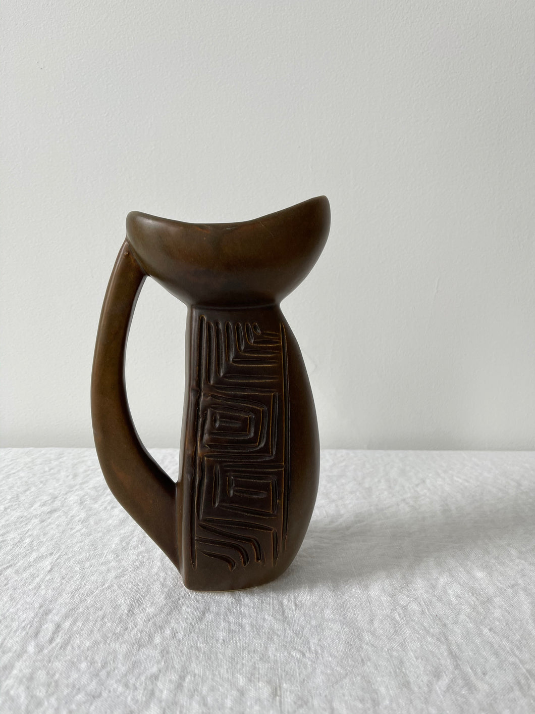 Abstract Ceramic Pitcher
