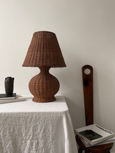 Load image into Gallery viewer, All Wicker Table Lamp
